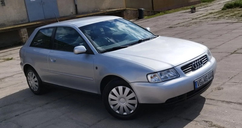 Audi A3 cena 4900 przebieg: 257408, rok produkcji 2000 z Miłakowo małe 704